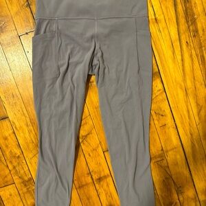 Athleta Purple Leggings with Pockets